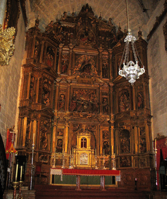 ARCOS DE LA FRONTERA: The altar