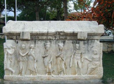 AFRODISIAS: A Roman tomb.