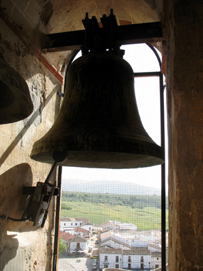 RONDA: The view from the church belfry.