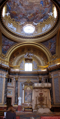 MADRID: The royal chapel is small, but stunning. We later bought a CD of performances on the organ here of compositions by royal organists.