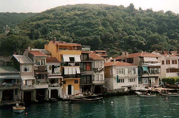 BOSPORUS: One of the things we did when we got back to Istanbul (besides doing the bulk of our souvenir shopping) was take a day trip up the Bosporus toward the Black Sea on board a city ferry which provides a superior tour at a much lower price than private companies.