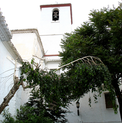 LAS ALPUJARRAS: The church in Capileira.