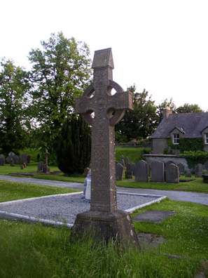 KILKENNY: One of many classic Celtic crosses in the graveyard surrounding St. Canice's.