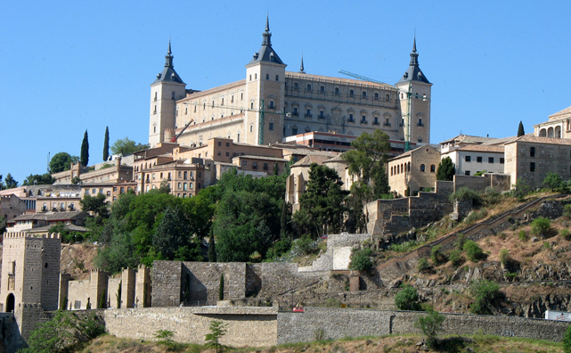 TOLEDO: It was a long, hot hike from the train station to the entrance of the old city, and we found Toledo overly touristy, with every other shop offering swords, knives, and scissors purportedly made of “Toledo steel.” We were disappointed to discover that the city’s most famous landmark, the Medieval fortress of the Alczar, is not open to the public.