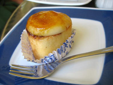 GRANADA: This is "Pio Naono," named after Pope Pius IX, whose favorite dessert this reportedly was. A confection of cream-filled cake, absolutely delicious.