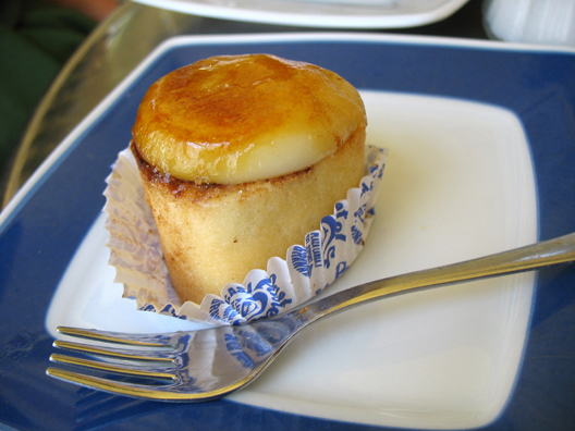 GRANADA: This is "Pio Naono," named after Pope Pius IX, whose favorite dessert this reportedly was. A confection of cream-filled cake, absolutely delicious.