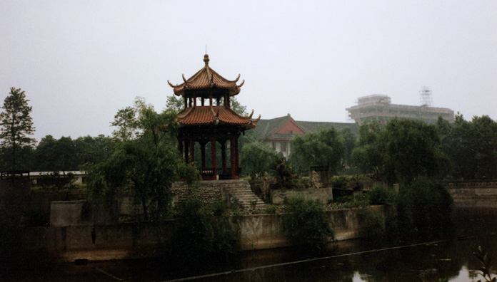 TEMPLE OF DIVINE LIGHT: More of the grounds at the Temple of Divine Light.