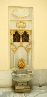 TOPKAPI PALACE: But just as magnificent is the Sultan's private bath.