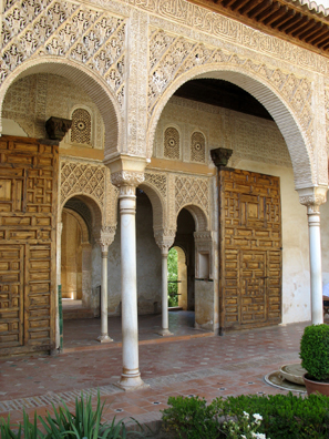 ALHAMBRA: The Generalife was once brightly painted.
