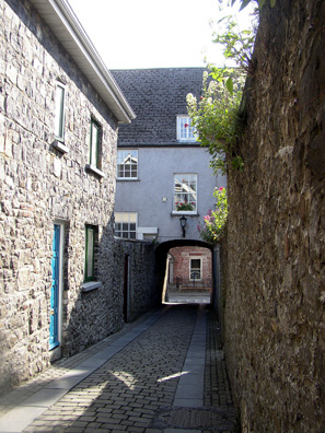 KILKENNY: A portion of the old wall nearby.