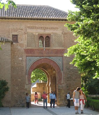 ALHAMBRA: The Puerto del Vino (wine gate).