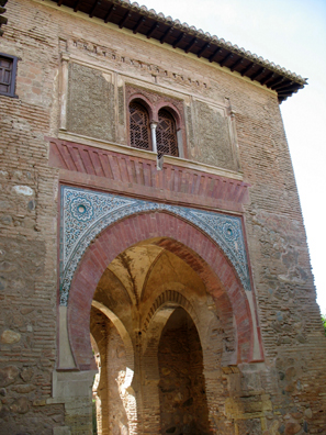 ALHAMBRA: The Puerto del Vino (wine gate).