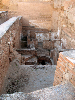 ALHAMBRA: Roman baths found beneath the Alcazaba.