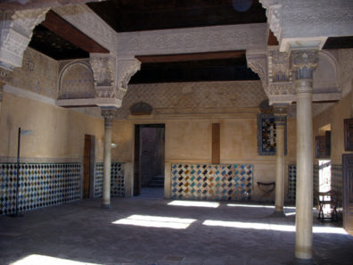 ALHAMBRA: Looking from the Oratory toward the entrance.