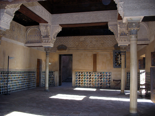 ALHAMBRA: Looking from the Oratory toward the entrance.