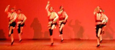 ISTANBUL: On our last evening in Istanbul we attended the rather glitzy "Dances of Colors" show, lavishly costumed, with recorded music. Definitely aimed at tourists, but enjoyable, providing samples of Turkish dances ranging from Sufi whirling to belly dance. The traditional regional folk dances were the best.