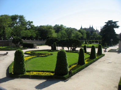 MADRID: Most of the buildings in the park were closed, and the formal gardens were not comfortable in the baking heat.