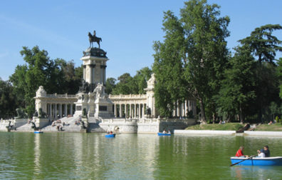 MADRID: But we enjoyed the monument to Alfonso XII on the Estanque (pond).