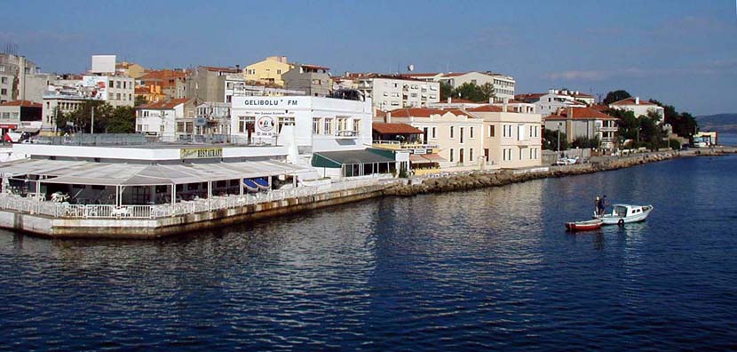 GELIBOLU: We drove down the western side of the Bosporus, toward the historic battlefields of Gallipoli (Gelibolu) in World War I, where Turkish leader Kemal Atatürk's triumphs against the British catapulted him to prominence. Numerous Australians and New Zealanders whose countrymen fought there come to tour the vast national park where the fighting took place. As a result, in this area we were often mistaken for Australians. Our bus just happened to take a ferry across the Bosporous from the modern town of Gelibolu.