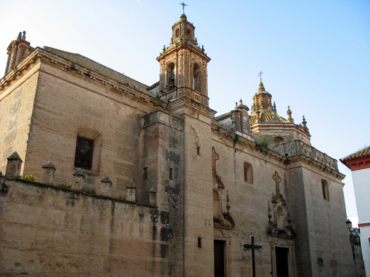 CARMONA: The Church of Santa Maria.