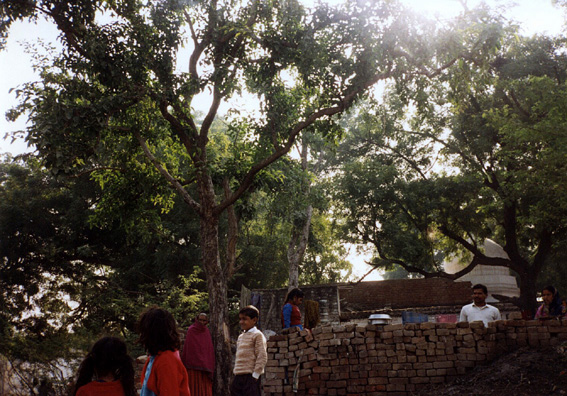 Although children and men were curious and interested in the visitors from WSU, women generally discreetly averted their gaze, though they didn't cover their faces.