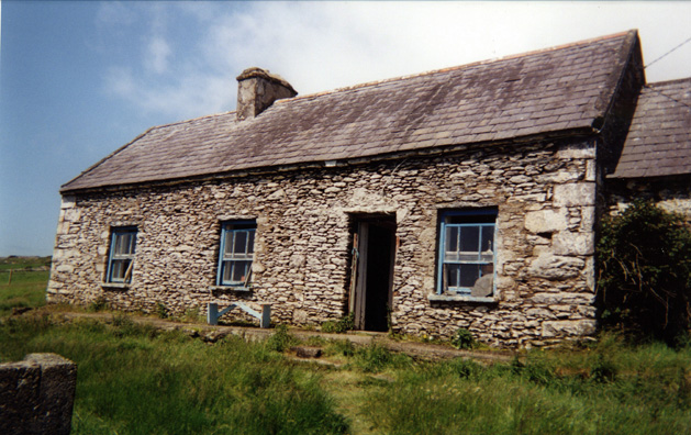 DINGLE PENINSULA: This mid-19th century stone cottage has been converted into a simple but moving memorial to the great Irish potato famine 1845-1850.
