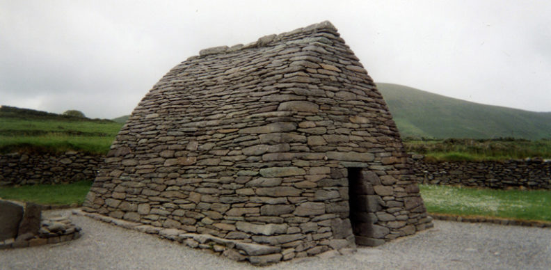 DINGLE PENINSULA: The highway curves back inland on its way back to Dingle (most traffic goes around the Peninsula clockwise, and it's smart to imitate it on this narrow road). A short side trip takes you to the finest and best preserved of the Medieval stone structures, the Gallarus Oratory, built roughly 1200 years ago and long used by monks living in isolation here. A short film introduces visitors to the area and is well worth watching.