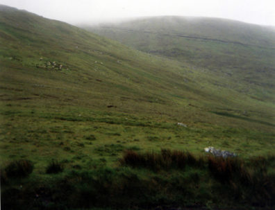 DINGLE PENINSULA: Even on a misty day, the hills were spectacular.