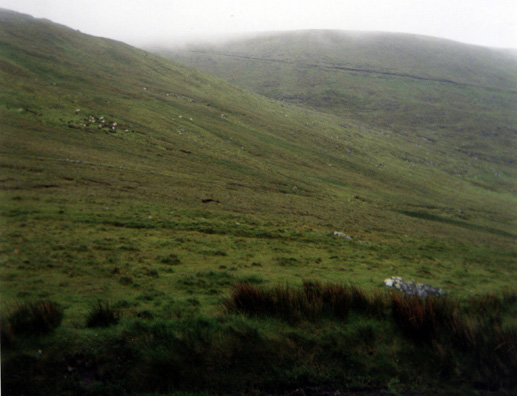 DINGLE PENINSULA: Even on a misty day, the hills were spectacular.
