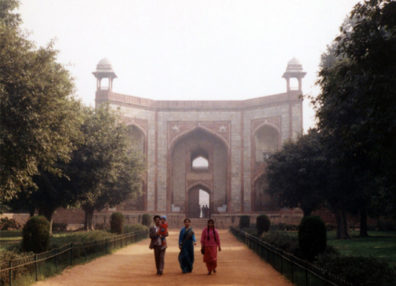 Gateway to the beautiful tomb of Humayan, the second Mughal emperor and father of Akbar