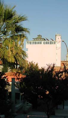 BERGAMA: The Hotel Anil is a pleasant modern building, but our bed's mattress felt more like box springs. It took a long time to check out and we missed our bus because the clerk tried to charge us millions of dollars for our room. We had to struggle mightily to make her understand that the dollar was more like the Euro than like the Turkish lira--a reminder of how rare American tourists are in Turkey.