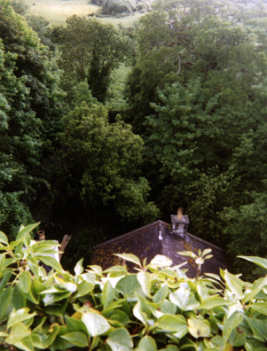 YEATS TOWER: The view from the tower.