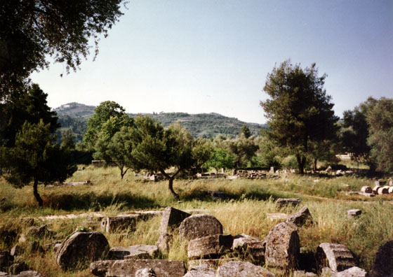 OLYMPIA: With Catherine and Zac's help, we captured some sense of the original layout and function of the buildings.