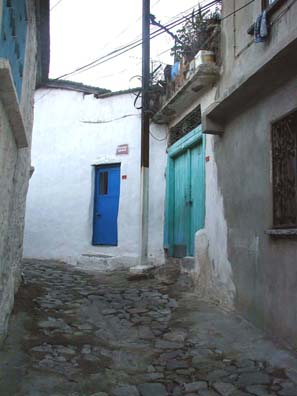 BERGAMA: Climb uphill into the Ottoman part of town to explore the streets lined with colorfully painted wooden and plaster houses.