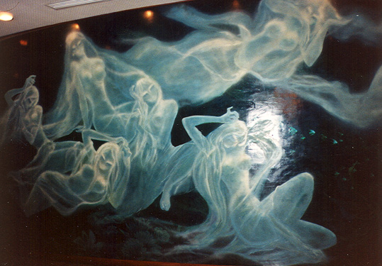 CHENG DU: Our hotel exterior and lobby had some unexpectedly racy decorations.