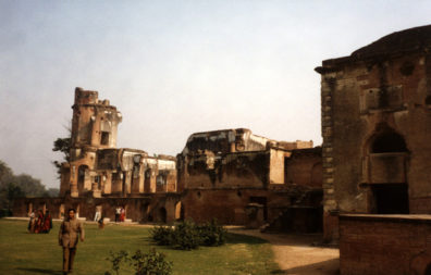 The ruins of the Residency, where the British were besieged by rebellious Indian troops in what the former called the Sepoy Mutiny and Indians call the First War of Independence (there was no second). Built 1780-1800.