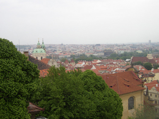 PRAGUE: We decided this was the year to begin exploring Eastern Europe, and chose Vienna as an entry point because there were good fares from the U.S. on Austrian Air, and Paul had never been there. We spent a couple of days taking in sights in Vienna before boarding a train to Prague, in the Czech Republic. Unfortunately, the memory card in our camera which contained most of our photos from Vienna and Prague was damaged, and we lost hundreds of pictures. What follows is mostly from our last day in Prague, when we had replaced the card.