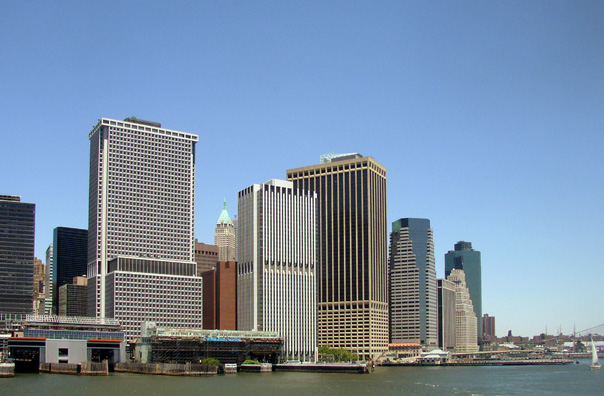 NEW YORK: The Wall Street area.