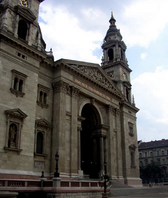 BUDAPEST: On the same outing we ducked briefly into the imposing St. Stephen's Basilica on the Pest side of the river. 18th Century