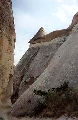CAPADOCCIA: Detail from the Fairy Castles
