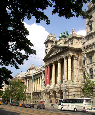 BUDAPEST: We didn't get a chance to explore the Ethnographic Museum across the street from Parliament.