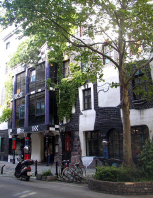 VIENNA: Designed by the eccentric 20th-century artist Friedensreich Hundertwasser