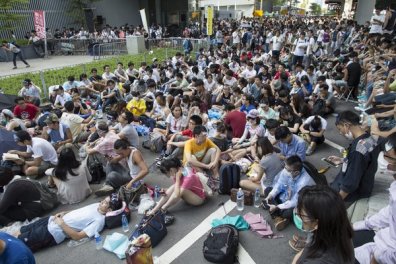 Sit in photo