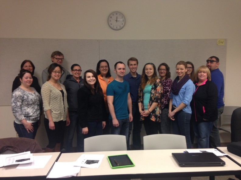 Group photo of student facilitators.