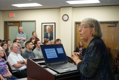 Theda Skocpol speaking.