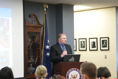 Justin Nordhorn speaking