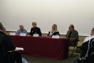 Panelists at event.