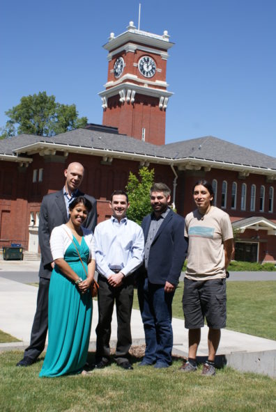 Hans Schmidt, Kakali Chakrabarti, Samuel Rhodes, Brenden Higashi, and Armando Medinaceli.
