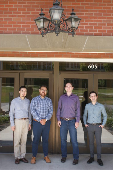 Yikang Bai (sociology), Nathan Mikami (political science), James Schroeder (history), Samuel Rhodes (political science).