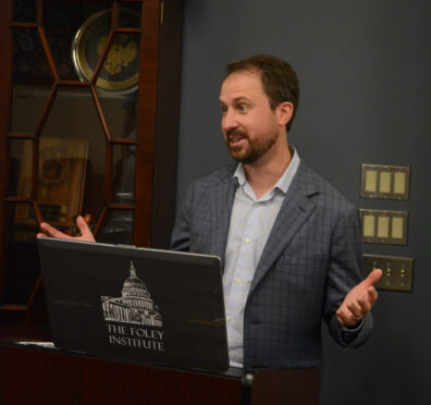 James Curry speaking. 